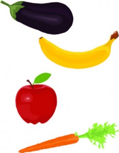 Fruit & Veg w/Illustrator