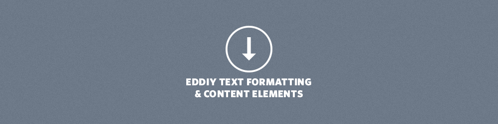 Text Formatting Styles
